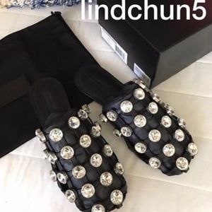 NEW Alexander Wang Amelia Slides/Miles (size 37)!!